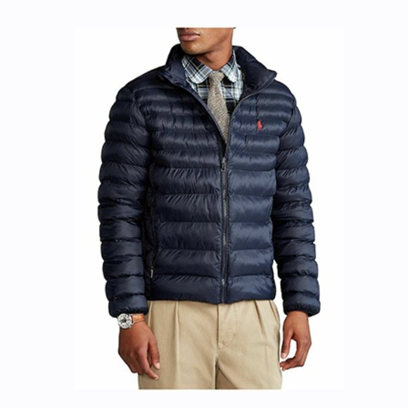 New Polo Ralph Lauren Packable Rain-Repellent Puffer Jackackable Down - Picture 2 of 3